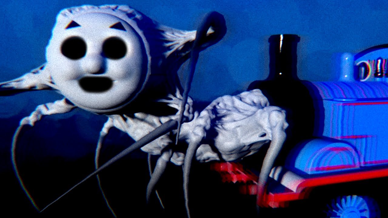 THOMAS THE TANK ENGINE.EXE HORROR WILL GIVE YOU NIGHTMARES. THE SCARIEST ANIMATED THOMAS GAMES EVER