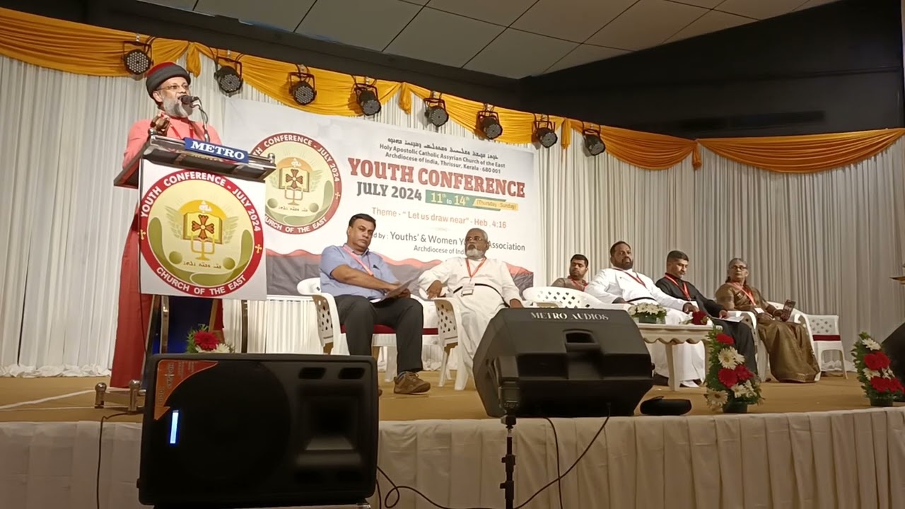 Mar Awgin Kuriakose Metropolitan in Youth Conference 2024 Inauguration Ceremony