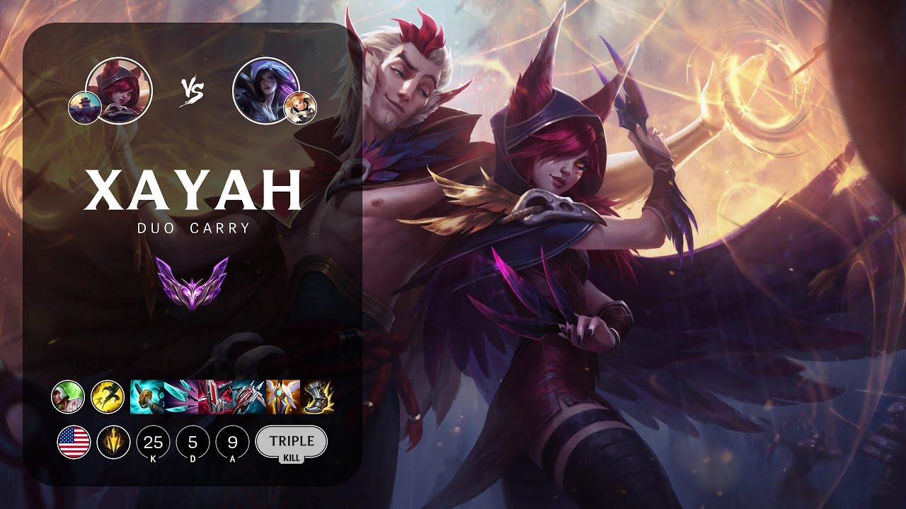 Xayah ADC vs Kai'Sa - NA Master Patch 13.22