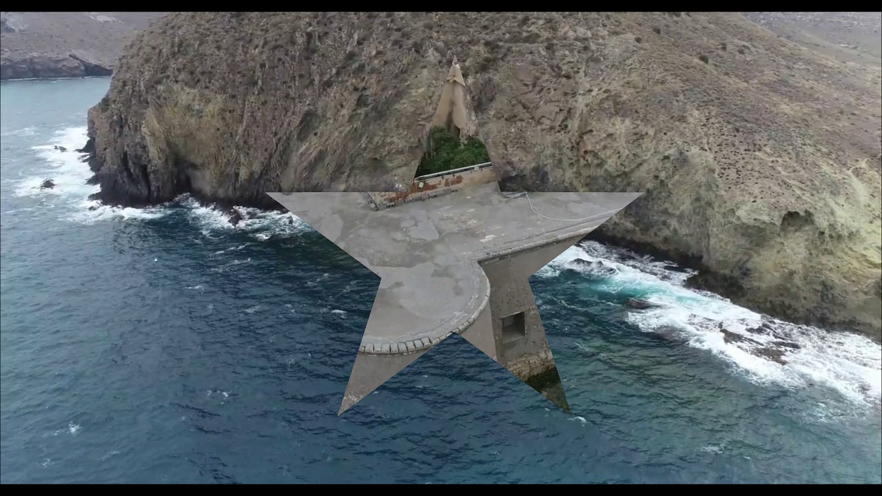 Sobrevolando playazo y las Negras Almeria