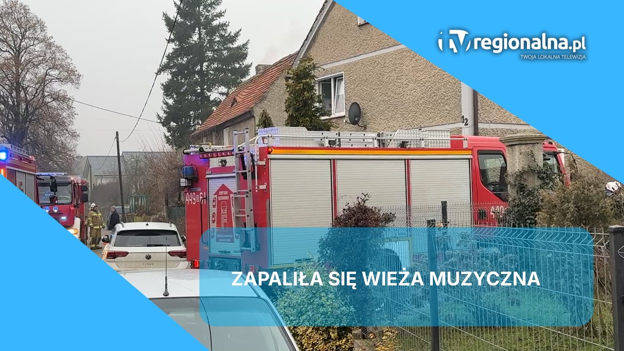 Jawor. Pożar w Skale  Lokator sam gasił ogień