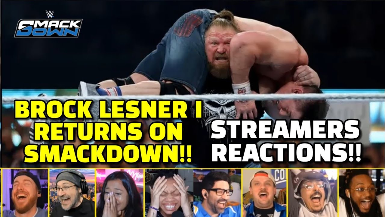 Брок Леснар возвращается в подборке реакций стримеров Smackdown | 5 сентября 2025 г.