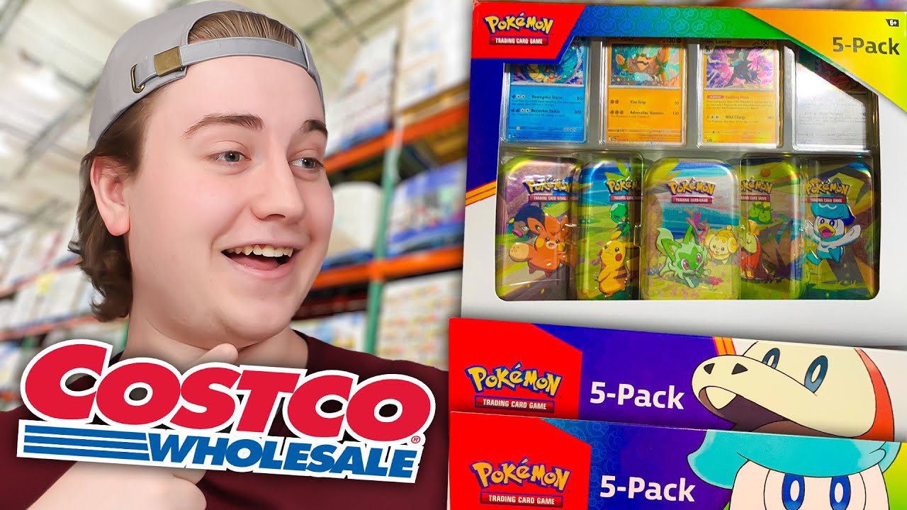 Новые наборы Pokémon из 5 штук от Costco просто невероятны...