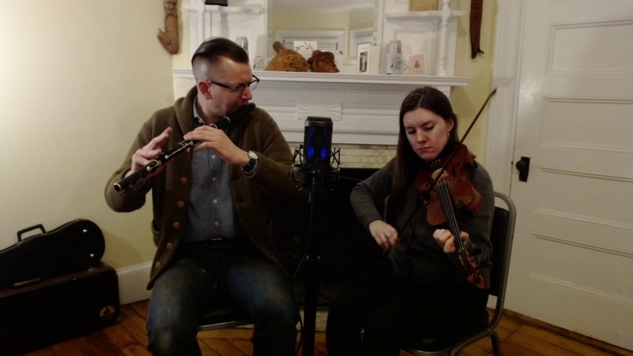 James Gannon's/Hayes' Favorite | Will Woodson & Caitlin Finley, Irish Flute and Fiddle