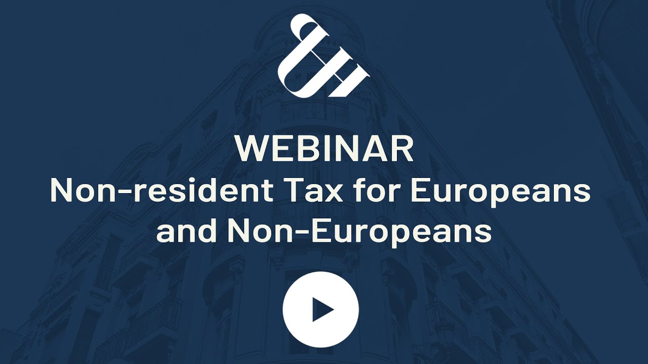 Non-resident Tax for Europeans and Non-Europeans
