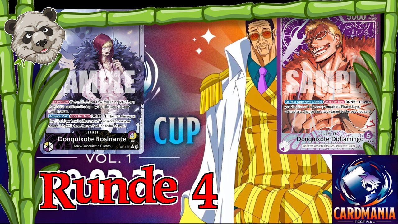 PY Rosinante vs P Doofy-Admirals Cup-EB03Heroines Edition #onepiecetcg #onepiecetcg [German/Deutsch]