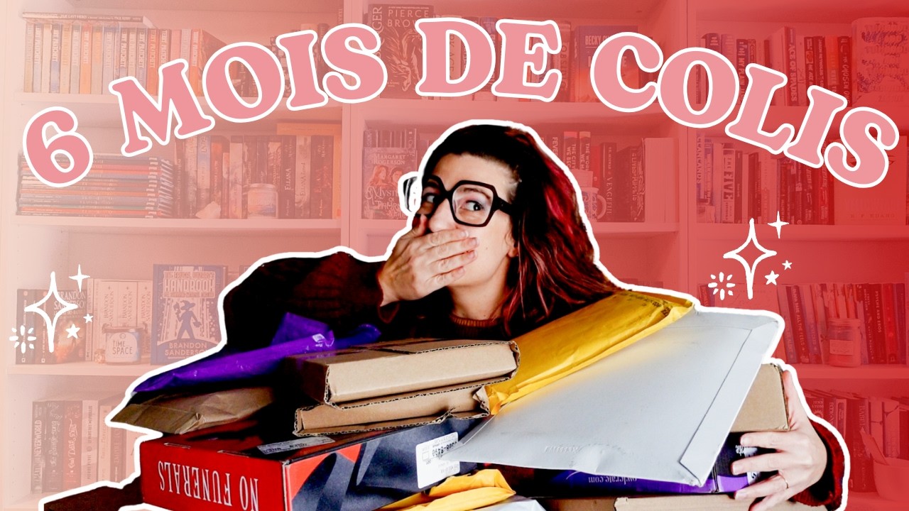 Ma pile à lire trepasse: j'ouvre 6 mois de réceptions livresques!
