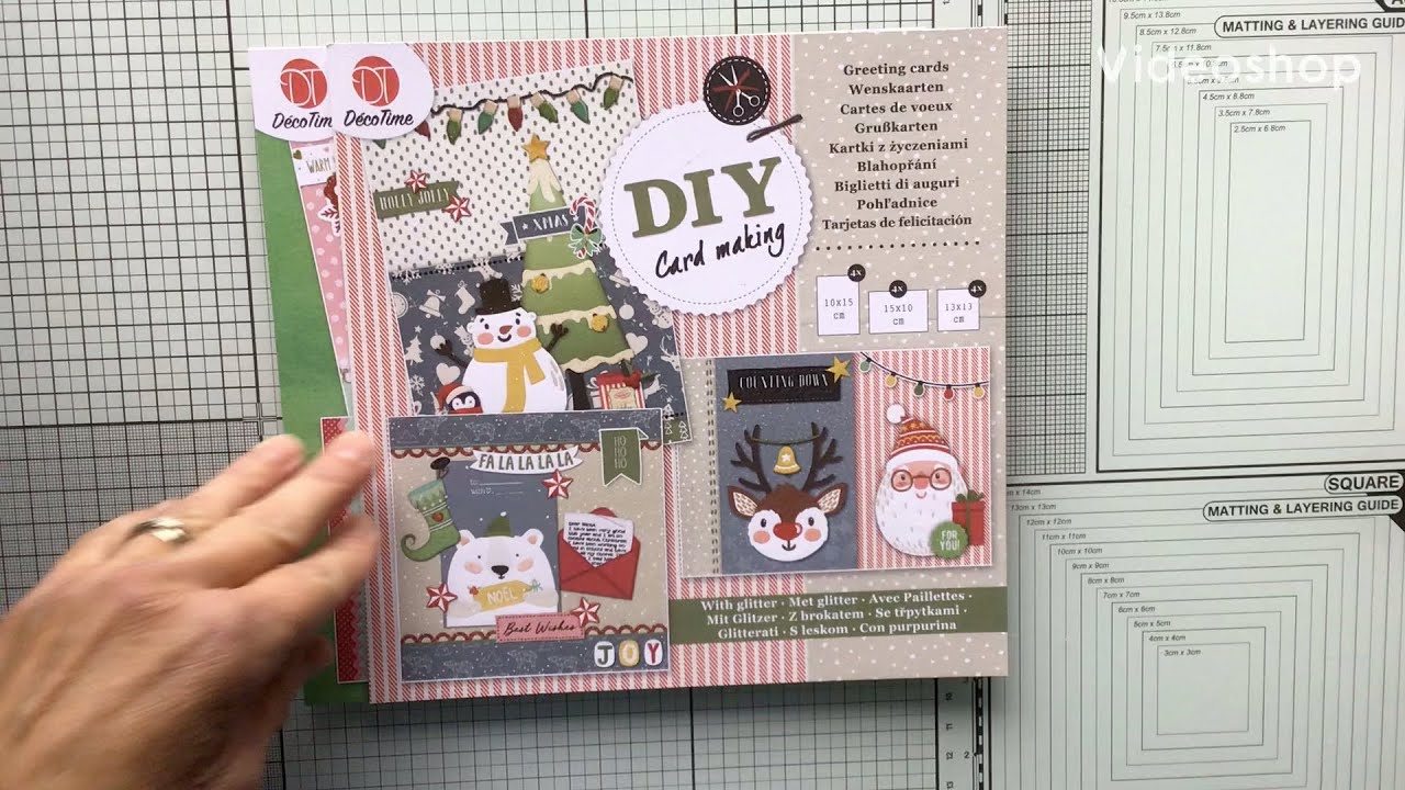 Nouveau Action + carte de Noël toute simple