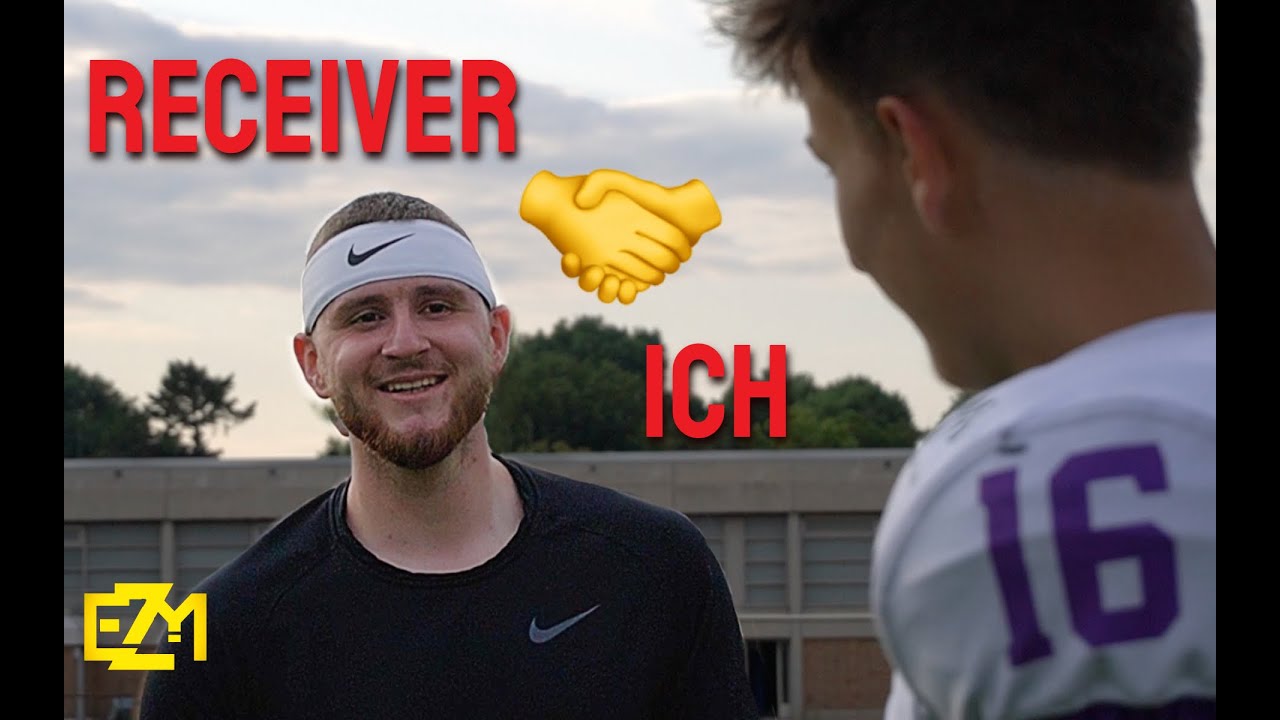 FOOTBALL TRAINING in BERLIN - Ich LIEBE meine RECEIVER! - American Football Training Vlog