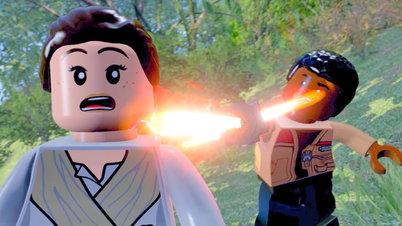 Finn Performs All Kylo Ren Cutscenes MOD - LEGO Star Wars Force Awakens PC 4k