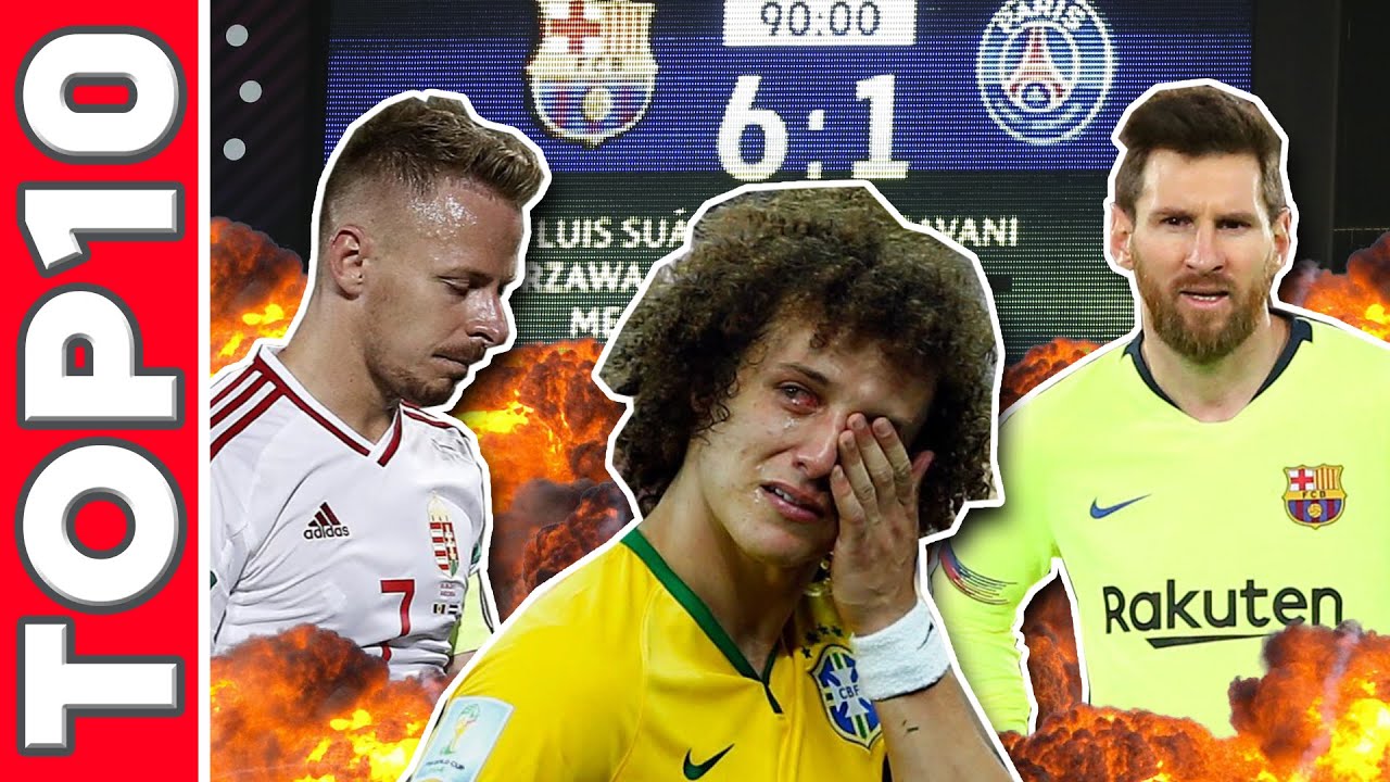 A futballtörténelem 10 legmegalázóbb veresége! ► TOPLISTA