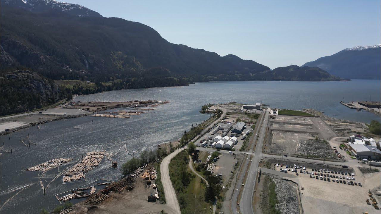 Drone video over the Oceanfront Development (April 2025)