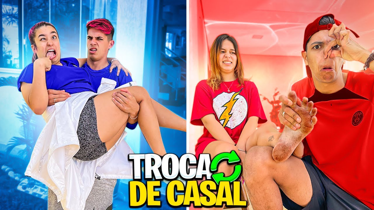 TROCAMOS DE CASAL POR 24 HORAS *deu ruim