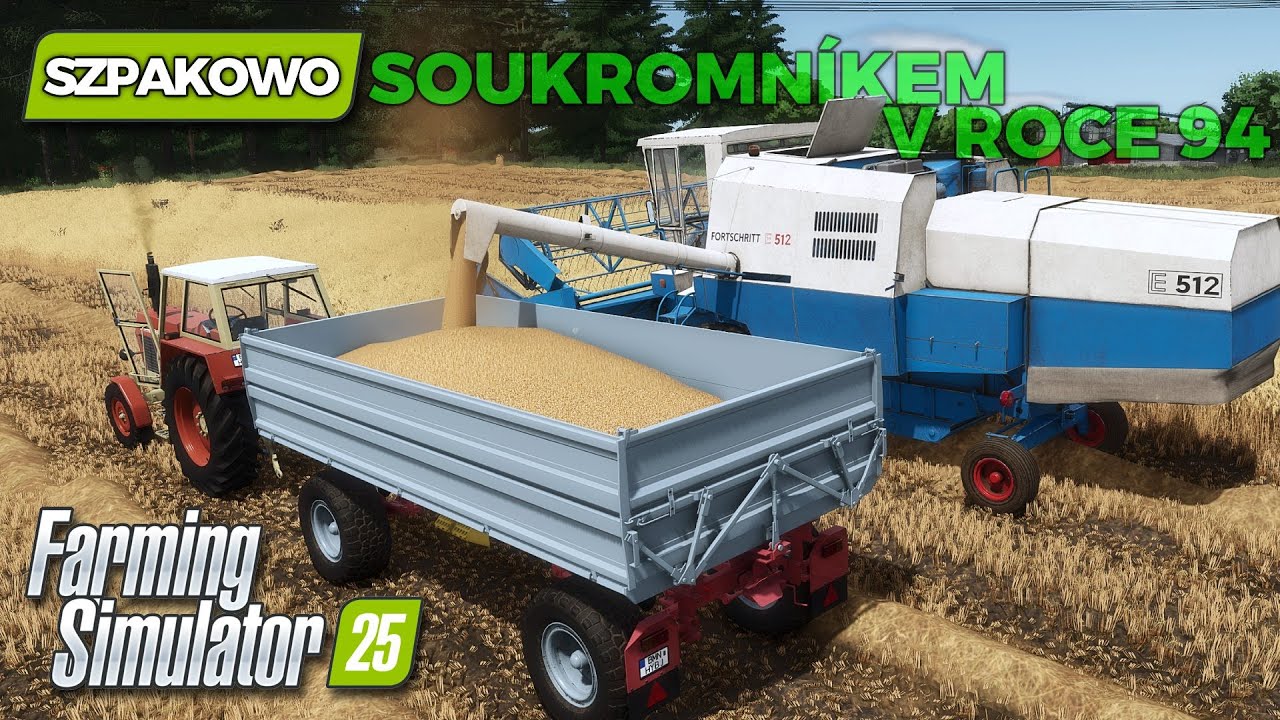 FS25 | Szpakowo🐦 #01 | Soukromníkem v Roce 1994 | CZ Let's Play | #farmingsimulator25