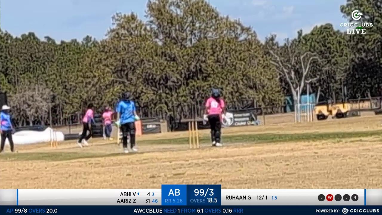 AWCC Presidents 2026 Series - AWCCBlue Vs AWCCPink