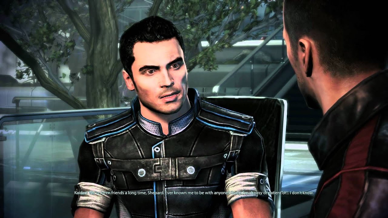 Mass Effect 3 - Male Shepard x Kaidan, 1st date. Dinner. Romance #11