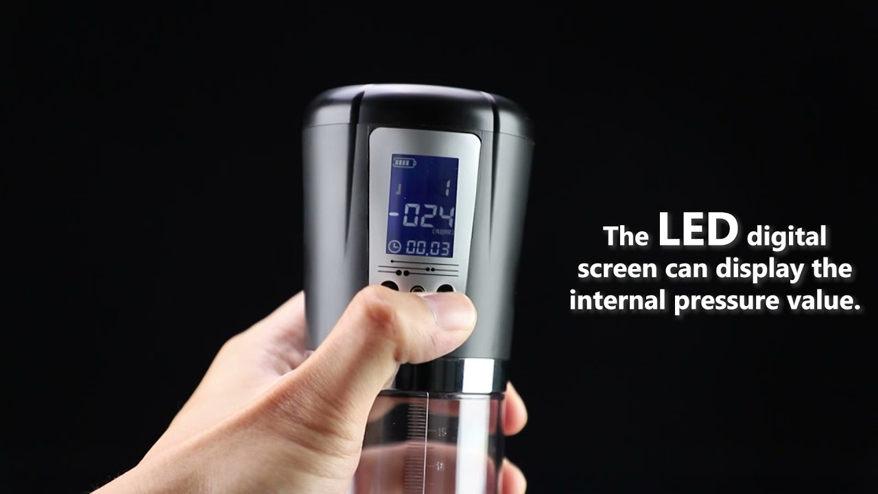 Automatic Air Pressure Device Suction Penis Pump Masturbation Cup
