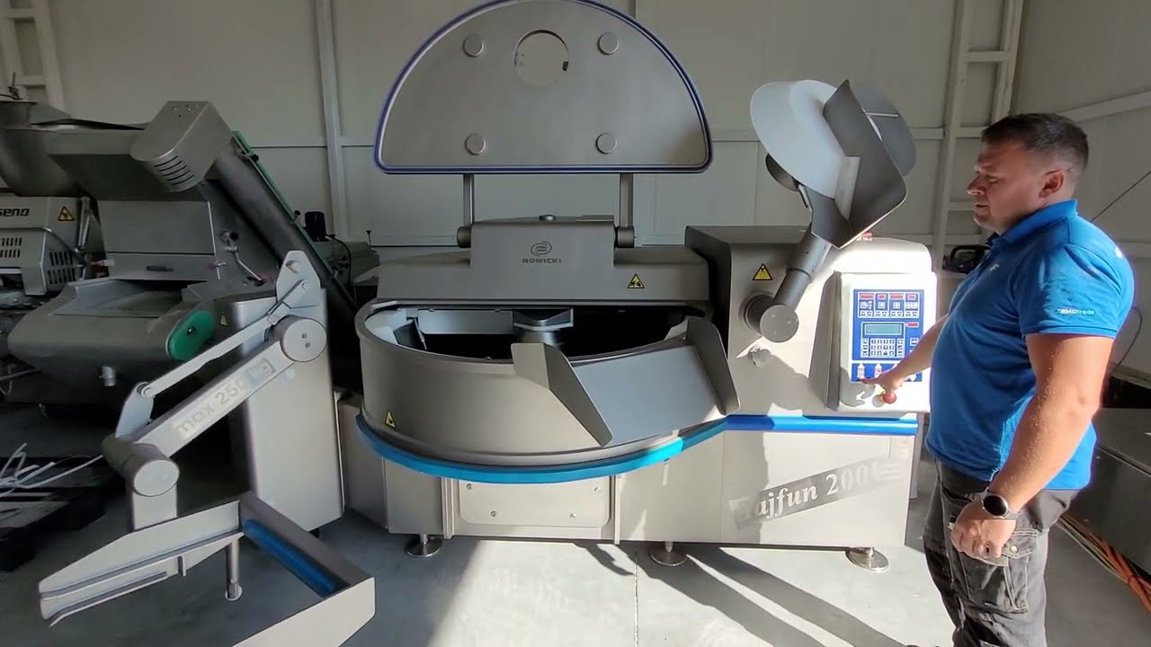 Metalbud Nowicki KN-200V vacuum bowl cutter