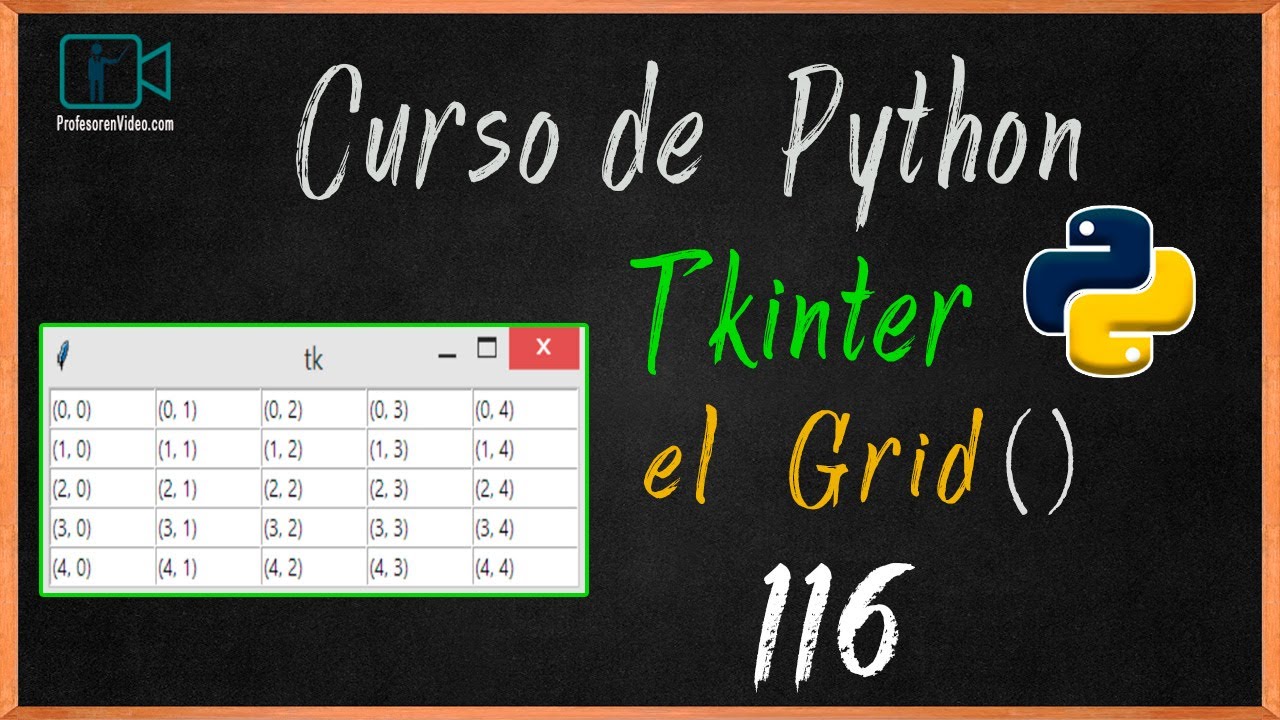 Aprende a Usar el Sistema de Rejilla (Grid) en Tkinter | Tutorial Python para Principiantes.