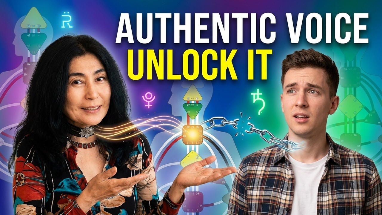 Your Throat Gate Activation Pattern | Are You Being Authentic?