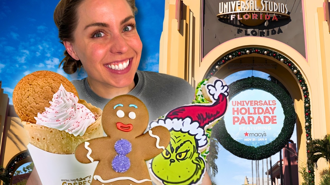 Лучшие и худшие праздничные угощения в Universal Orlando!