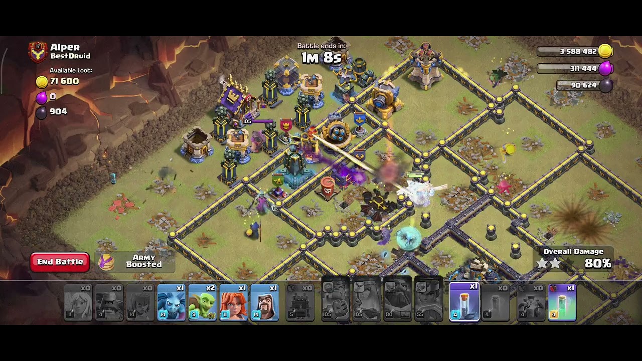 Stupid attack in war by me