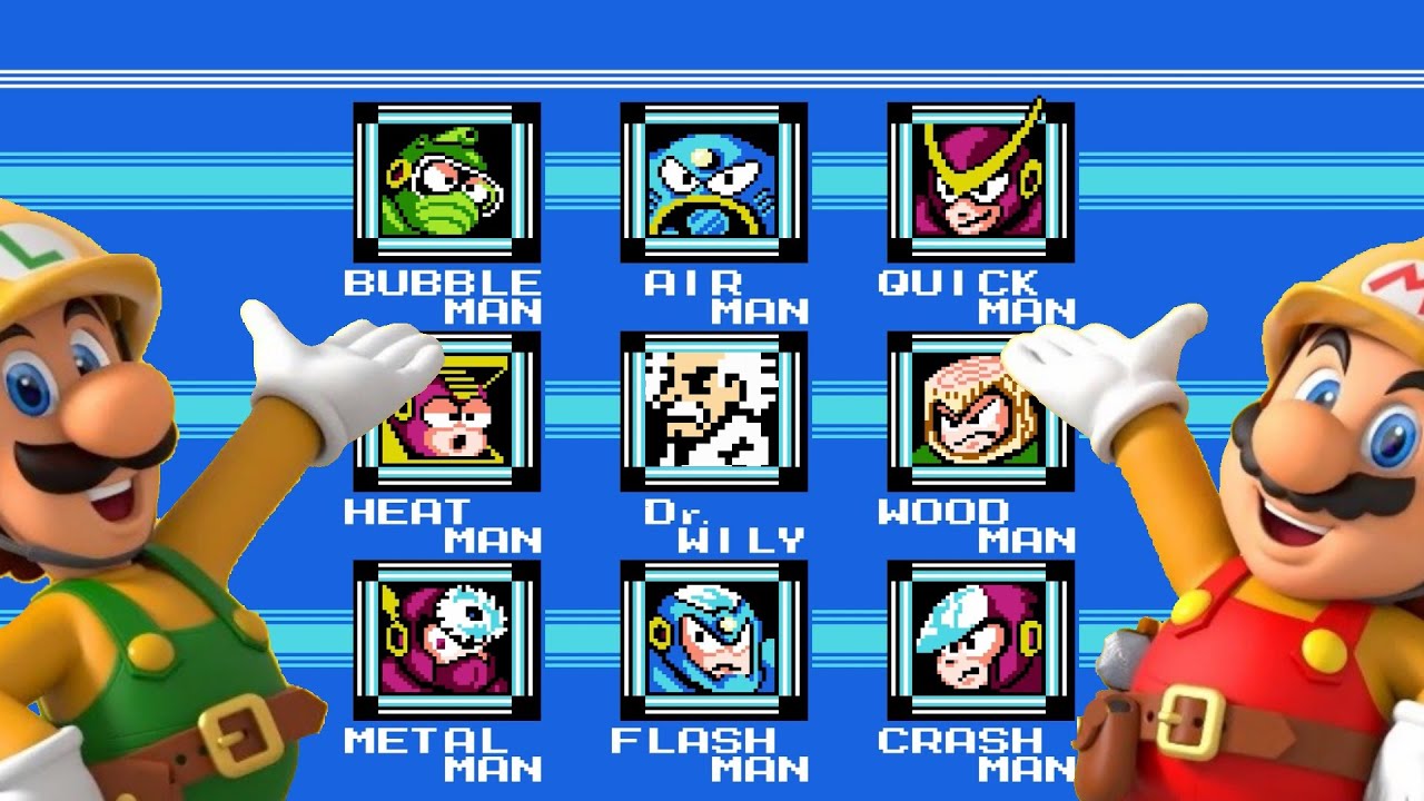 Super Mario Maker 2: Mega Man 2 (FULL GAME)