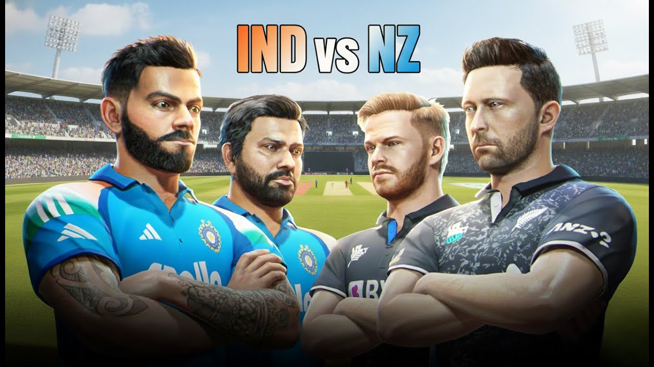 INDIA vs NEW ZEALAND 🔥 | Cricket 26 Intense Match Gameplay