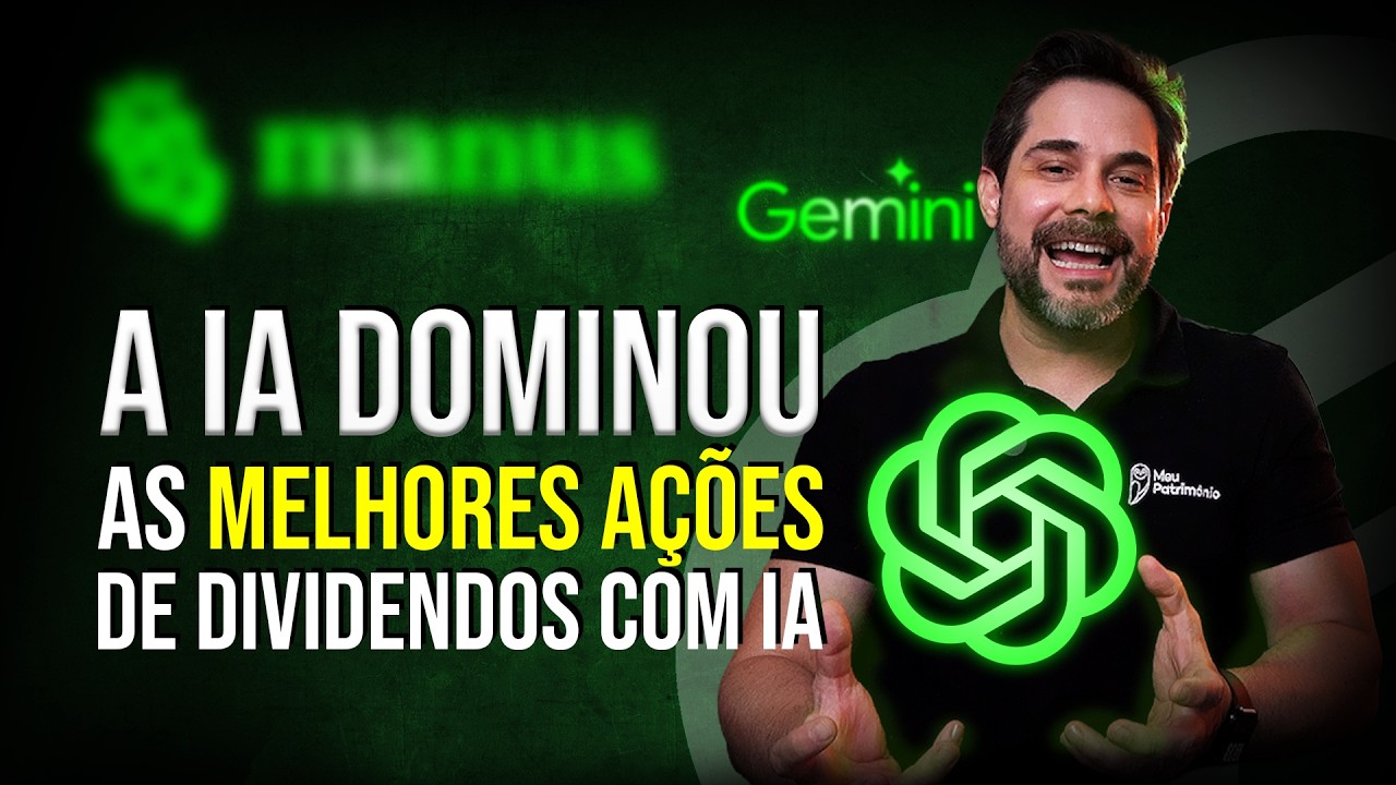 Usei IA para Montar uma Carteira de Dividendos Melhor que 99% dos Investidores