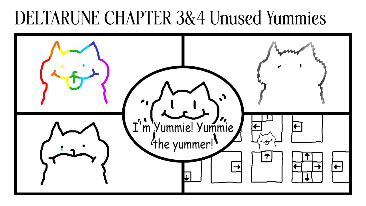 DELTARUNE [CH3&4] &ndash; unused / test rooms