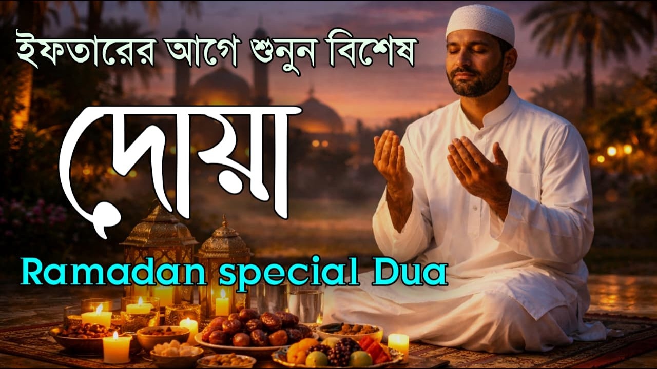 🔴Live ইফতারের আগে শুনুন রমজানের দোয়া | Ramadan special Dua | by Saeed hamdan