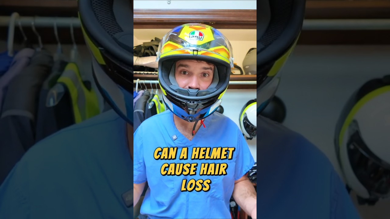 Can a Helmet Cause Hair Loss?