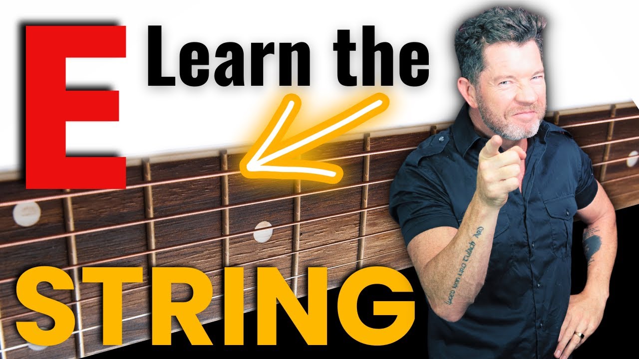How to Memorise the E String | Guitar Lesson