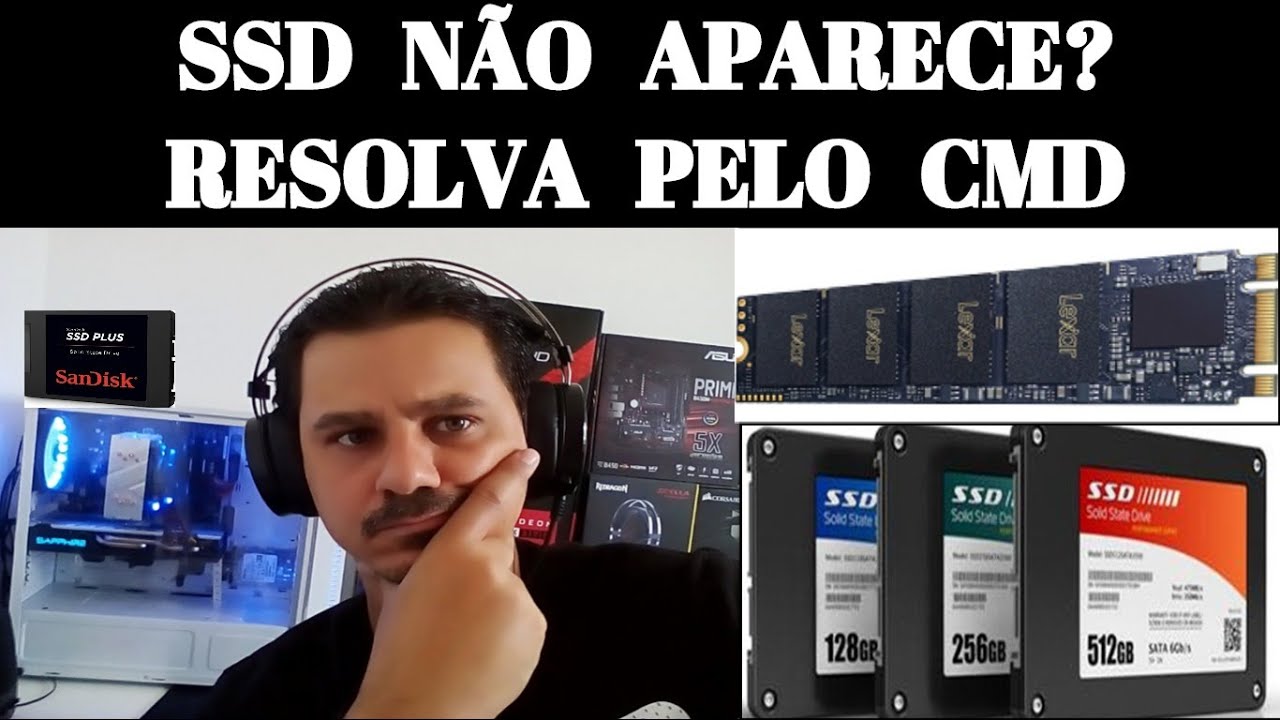 SSD não aparece no Windows? Resolva pelo CMD rápido.