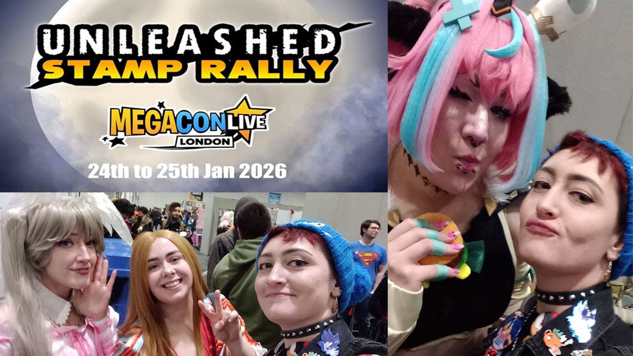 MEGACONLIVE London Excel | WE BACK BBY!! |🦔🐺🌙🎫SAT Vlog + HAUL~ JAN 2026