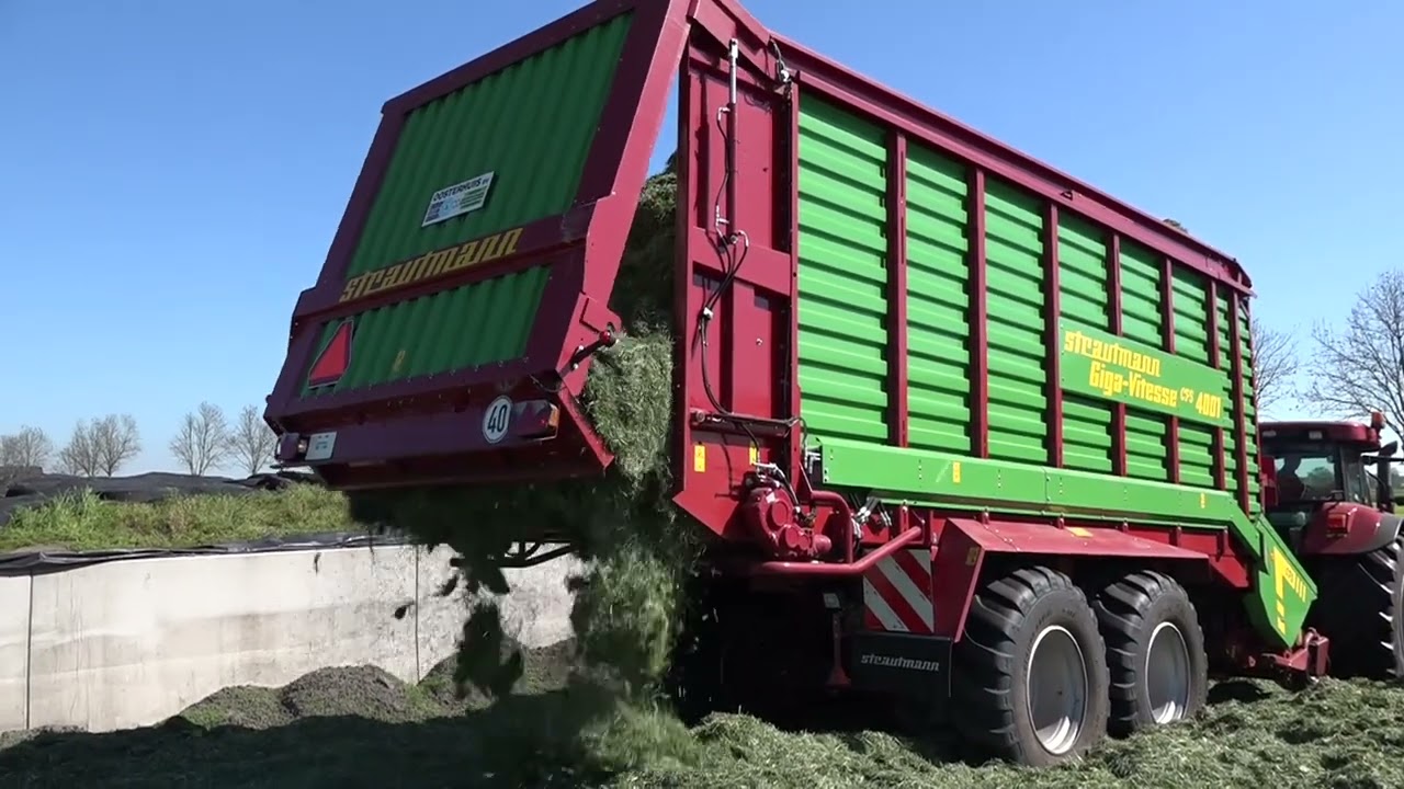 8652b Marcel Bijker 1e gras halen loonbedrijf Oosterhuis Nijeveen 2016