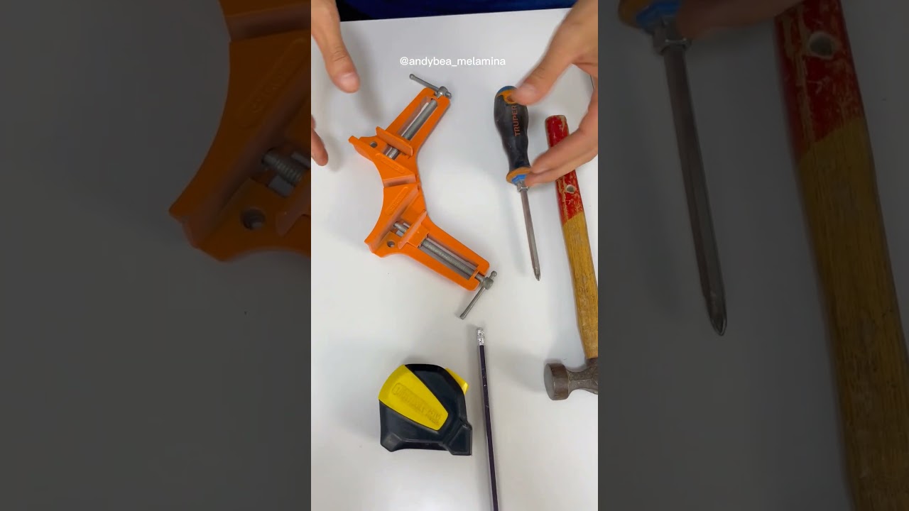 👷&zwj;♂HERRAMIENTAS B&Aacute;SICAS PARA ARMAR MUEBLES DE MELAMINA
