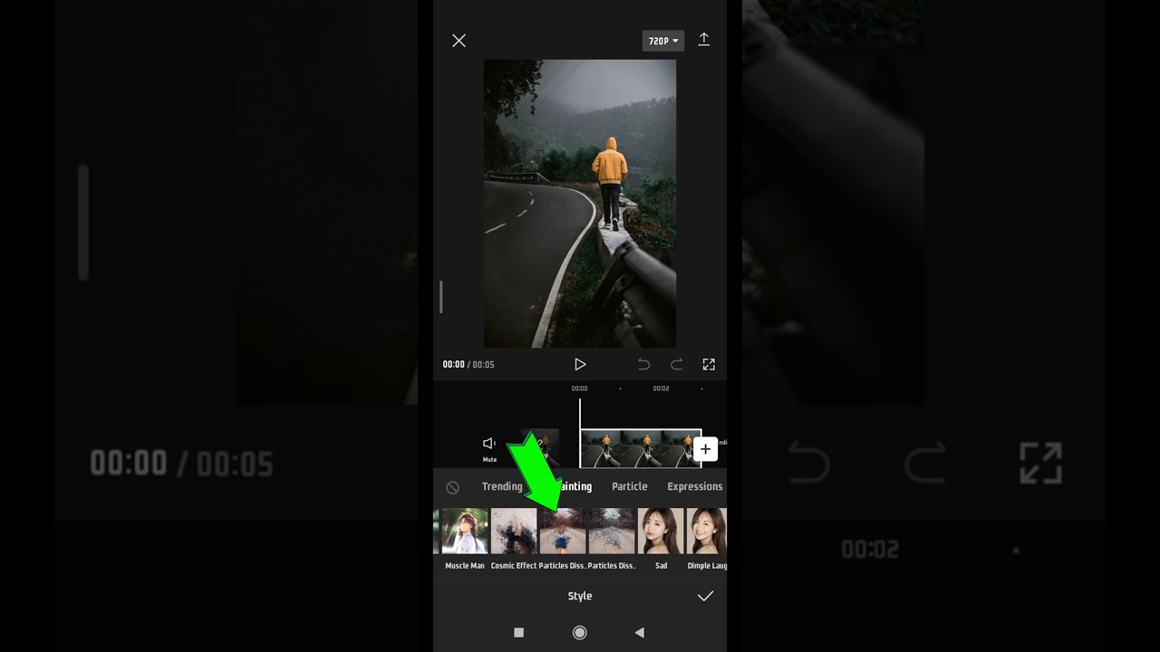 trending filter in Capcut app #TechEdit