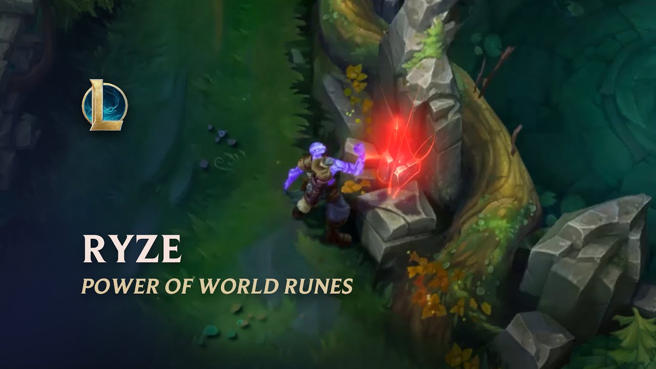 WORLD RUNES in League!   Doom Bot Ryze