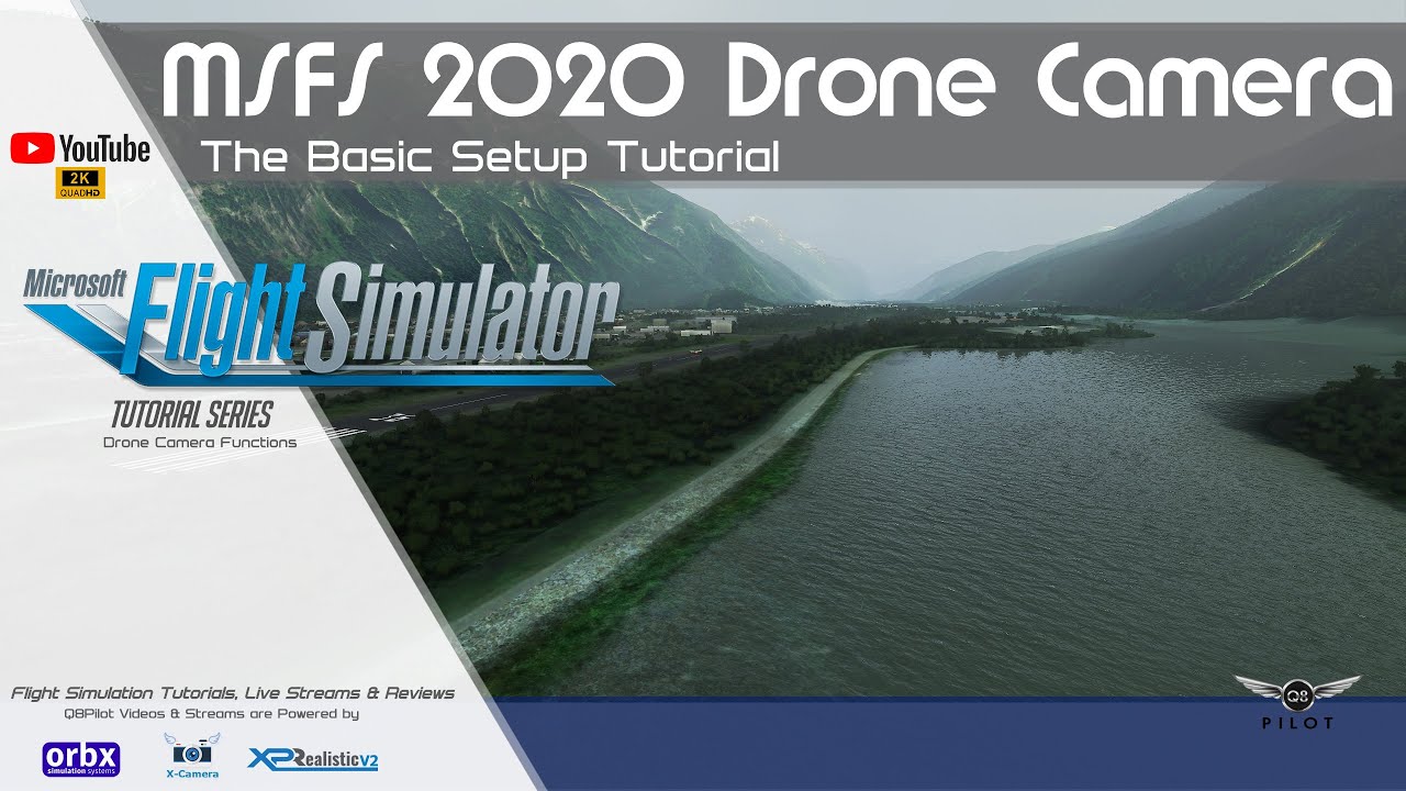 Microsoft Flight Simulator 2020 | Камера-дрон | Обучающее видео