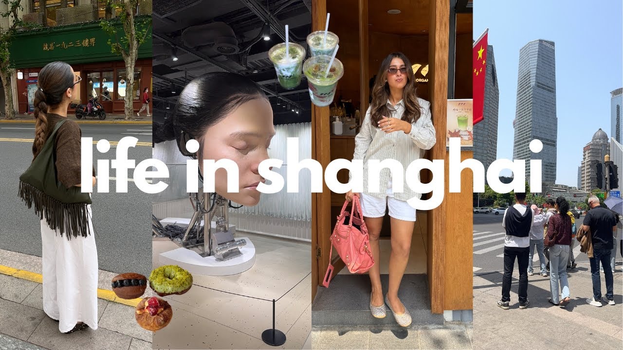 shanghai vlog I my parents are moving to shanghai 🇨🇳 shopping, restaurants, cool spots...