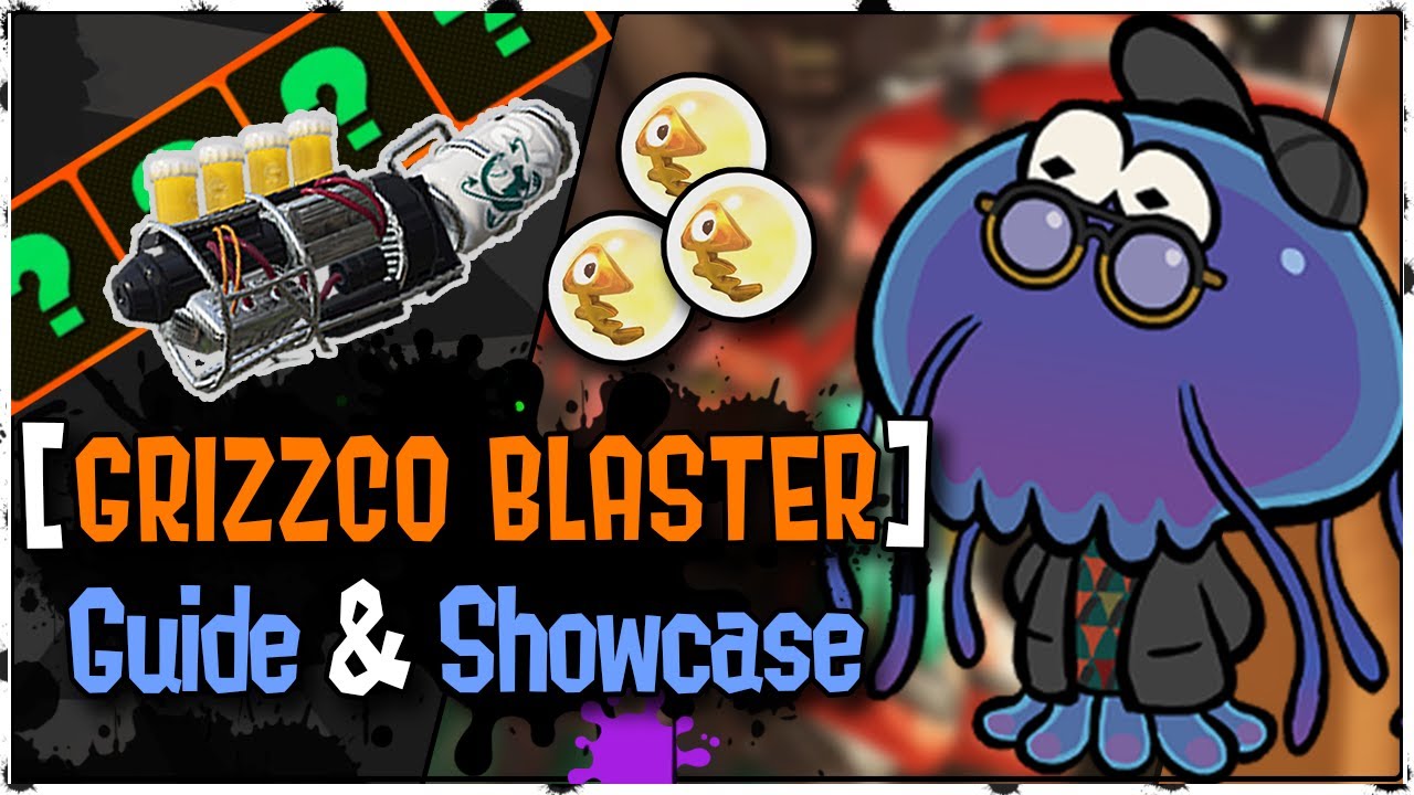 Grizzco Blaster Guide & Showcase - Splatoon 3 Salmon Run