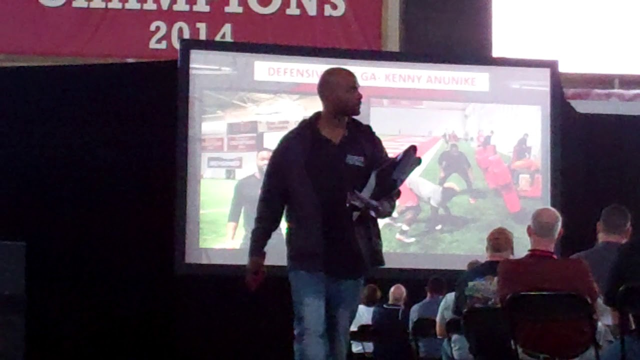 Larry Johnson 2018 Ohio State Football Clinic 