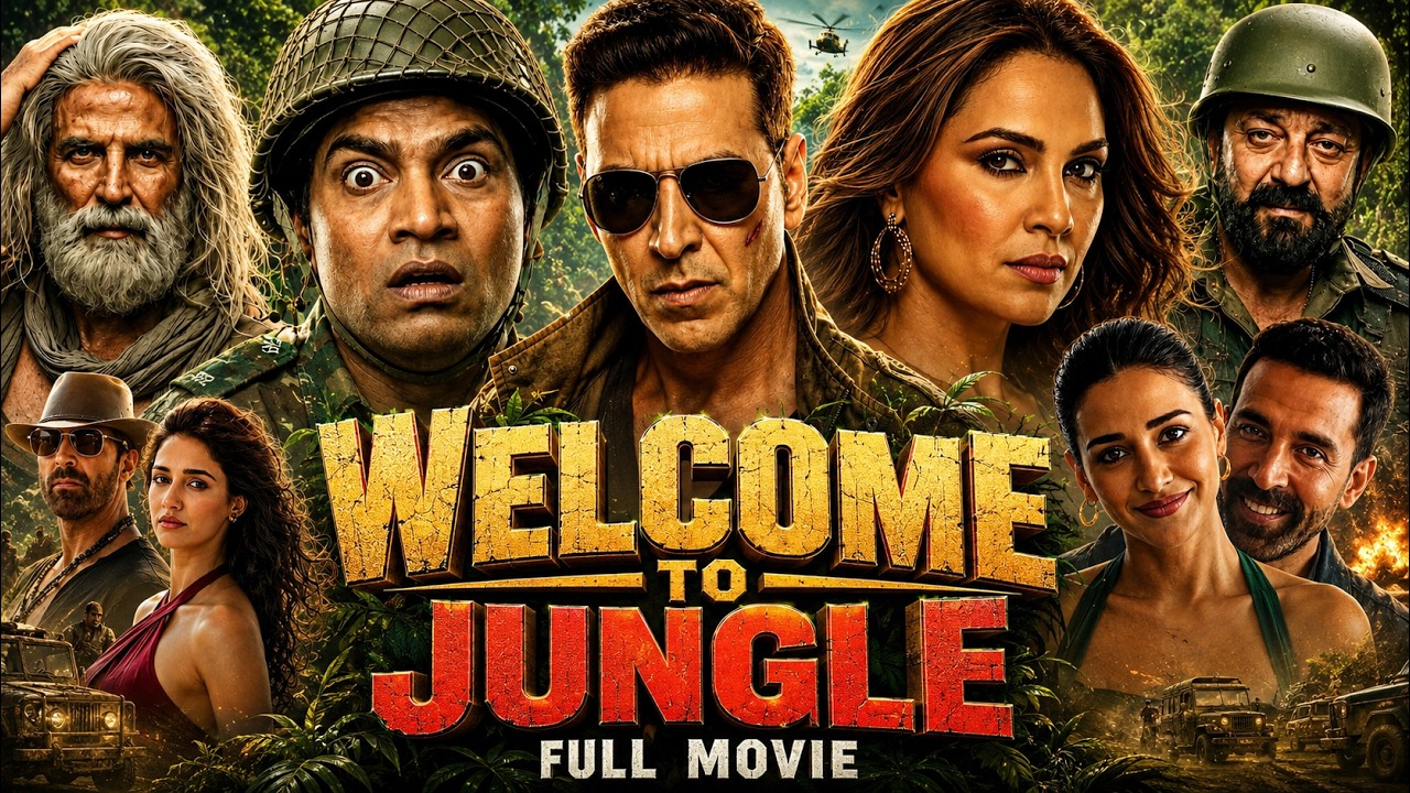 WELCOME TO JUNGLE Full Movie Hindi | Akshay Kumar | Sanjay Dutt | Bollywood Action Comedy Movie