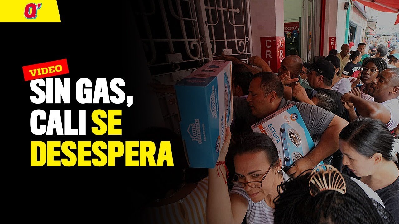 Sin gas, Cali se desespera | Qhubo Cali