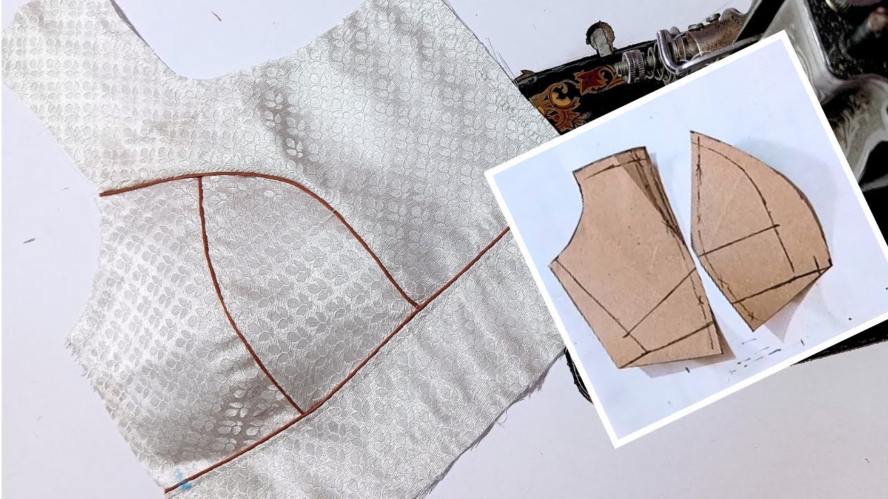 Princess Cut Katori Blouse Combo Design Cutting| New Trendy Blouse| Easy Cutting Tutorial | 36