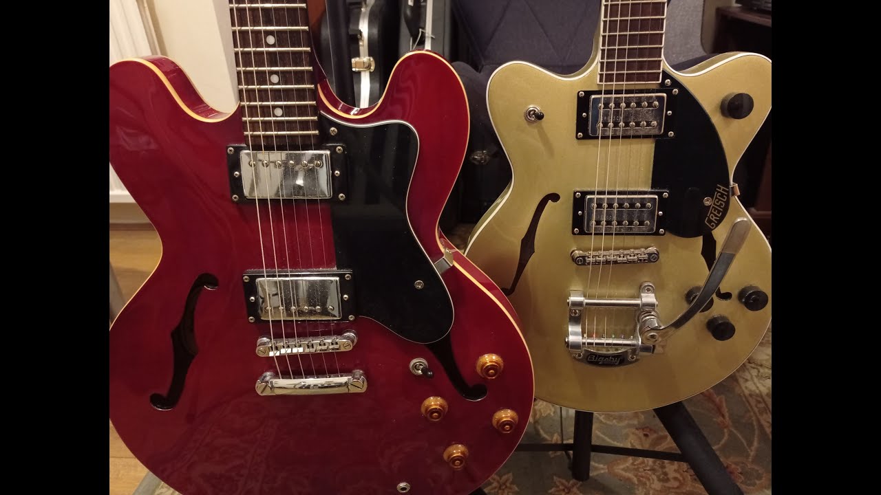Semi-Hollow Body Shootout - Epiphone Vs Gretsch