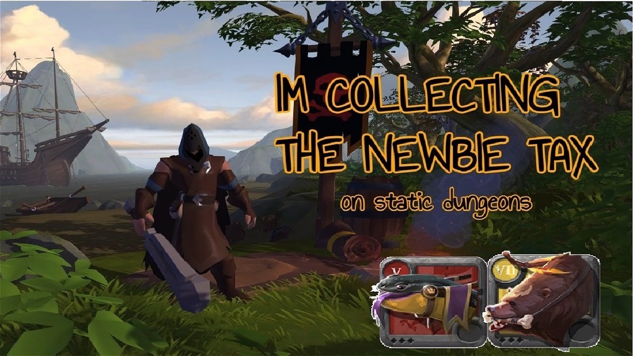Baiting Players into Mobs - Albion Online