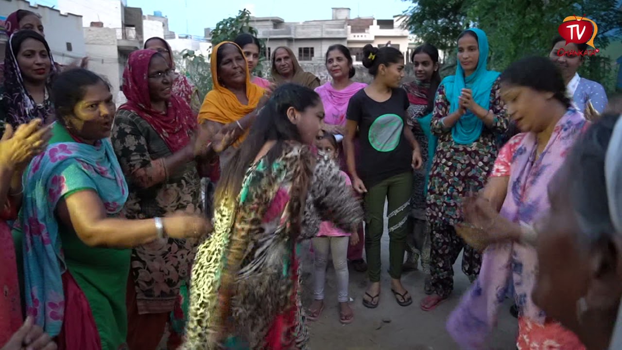 ਤੇਰੀ ਮੇਰੀ ਵਿਗੜ ਗਈ ਬਿਲਗੇ ਦੇ ਟੇਸ਼ਨ ਤੇ | ਤੀਆਂ ਬਿਲਗਾ | Funny Gidha | Chankata Tv