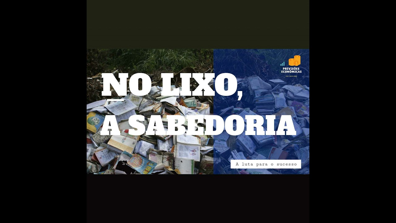01 de setembro de 2021 - No lixo, a sabedoria - ep. 154